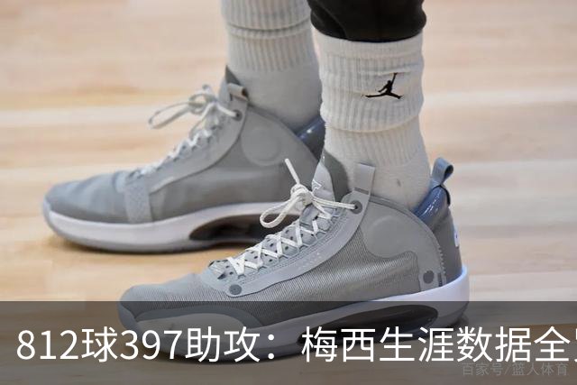 812球397助攻：梅西生涯数据全览，8座金球无人能及